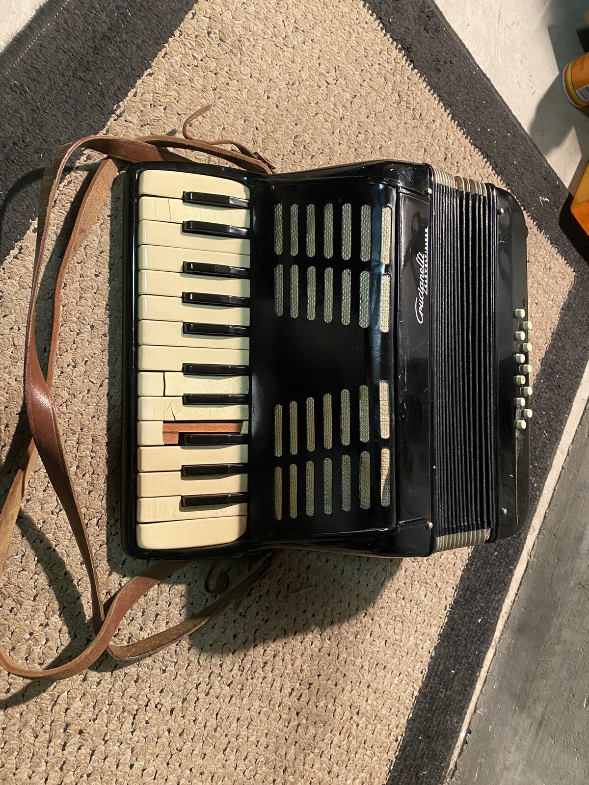 Vintage  Crucianelli Castelfidardo  Accordion W/case