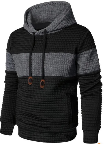 Men’s Cotton Knit Crewneck Sweatshirt Big 4XL Hoodie