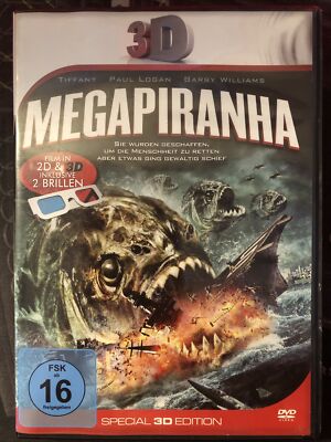 MegaPiranha  3D ohne Brillen  (DVD) (418)