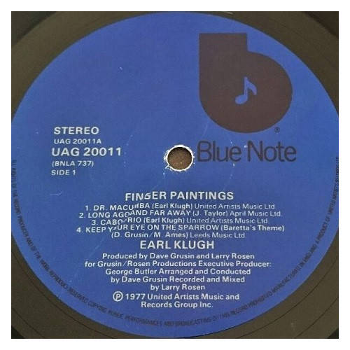 Earl Klugh Finger Paintings (LP) eBay