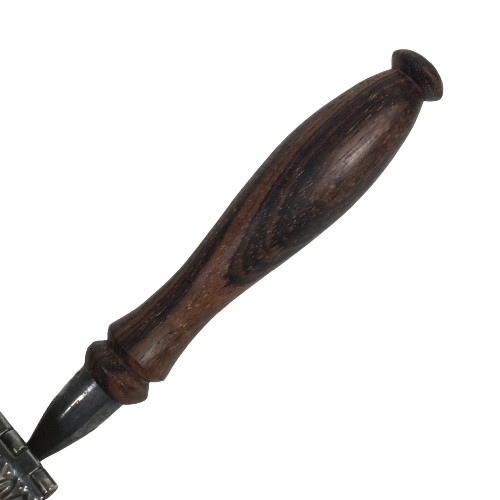 Vtg Silver-Plated Table Sweeper Silent Butler Crumb Catcher Lint Brush Italy