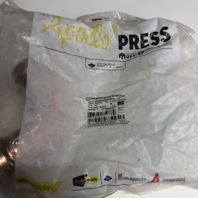  Apollo  Press 10075078 Figure 807, 1-1/4  90 Degree Elbow