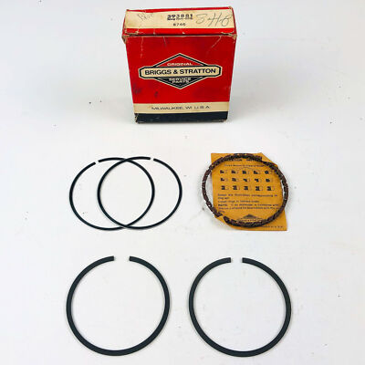 Briggs and Stratton 393881 Piston Rings Std OEM NOS Replaced by 690014 Snapper