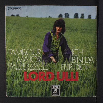 LORD ULLI: tambour major / ich bin da fur dich Columbia 7'' Single 45 RPM