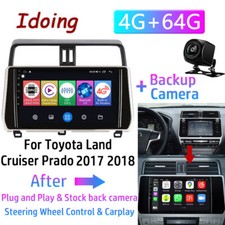 For Toyota Land Cruiser Prado 150 2018 Android Car GPS Radio Navi Wifi Carplay