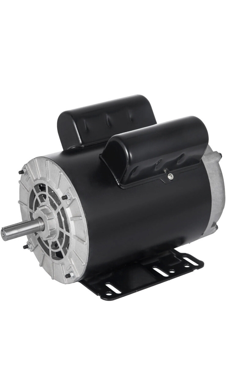 VEVOR Air Compressor Electric Motor 3 HP 3450 RPM 60 Hz 115-230 Volts CM03256