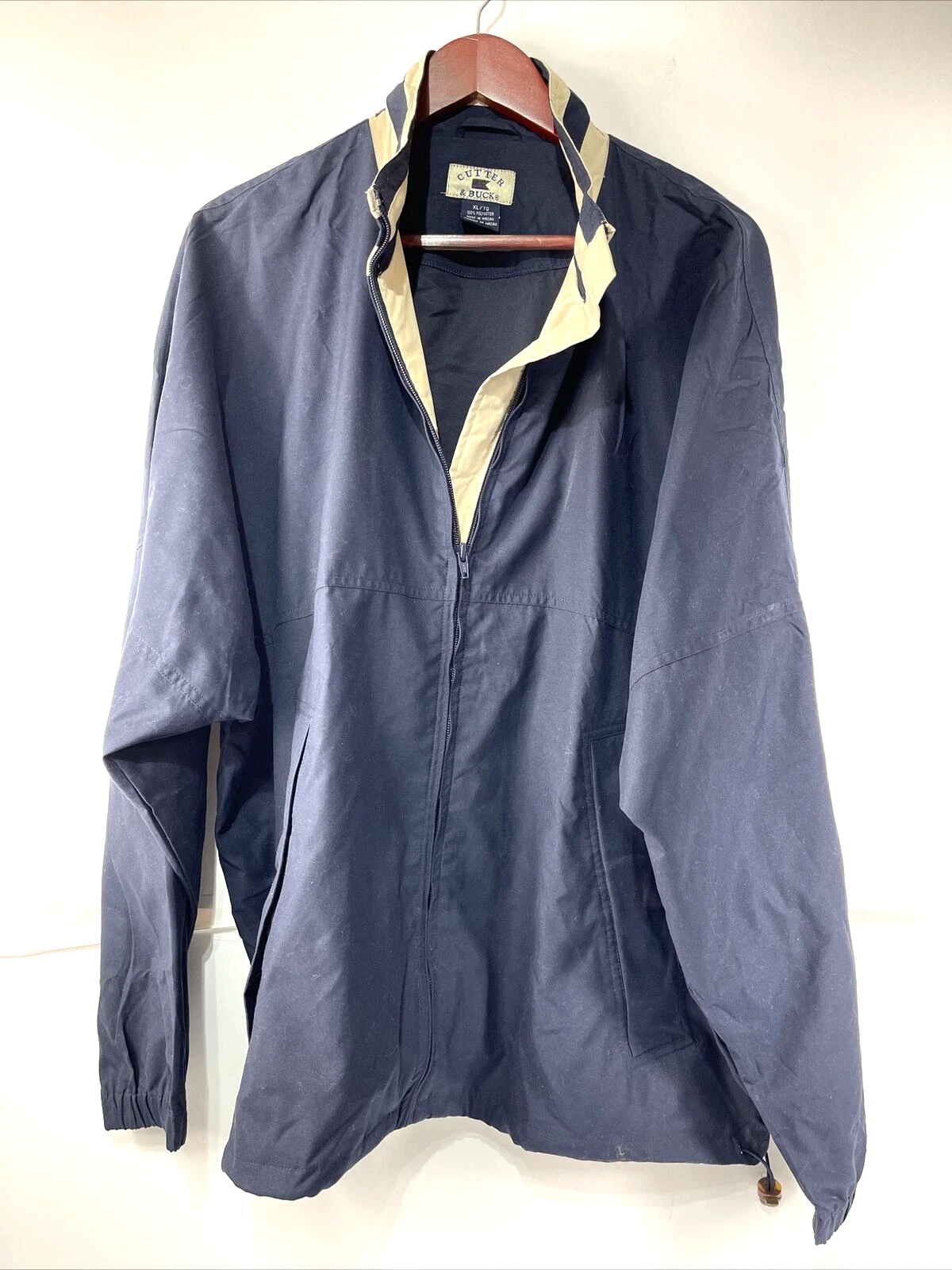 Cutter & Buck Mens XL Blue Light Jacket