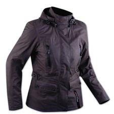 Giacca Scooter Lady Giaccone Città Moto Donna Impermeabile Protezioni Marrone