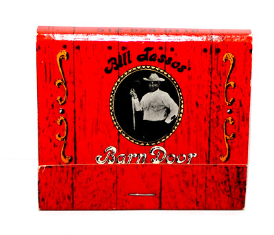 Bill Lassar Barn Door San Antonio Texas Matchbook MI1-2