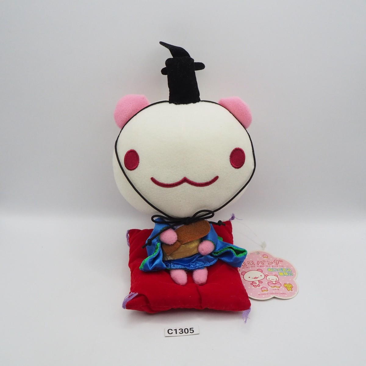 Momo Panda San-x C1305 Plush Pad Hina matsuri Stuffed 7