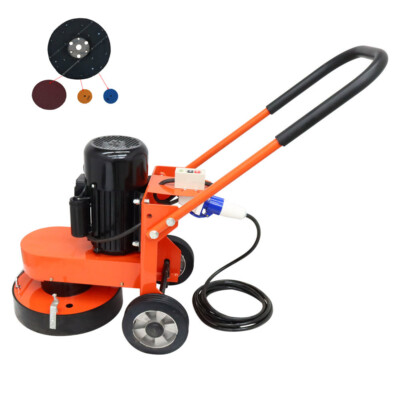 Concrete Floor Grinder With Triangular and Sticky tray 220V Engineering facility