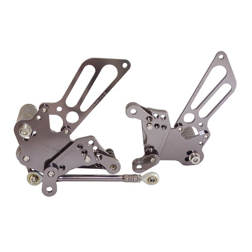 Adjustable Rearsets Footrests Foot Pegs Rear Set For MV Agusta F4 1000 1998-2009 - Picture 22 of 22