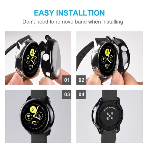 Case For Samsung Galaxy Watch Active 2 1 Protective Ultra Thin Screen Protector - Picture 12 of 22