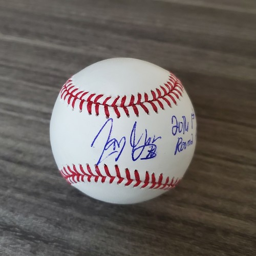 Jason Groome signierter Baseball ROMLB "2016 1. Runde Auswahl" Inschrift Red Sox RAD - Bild 1 von 2