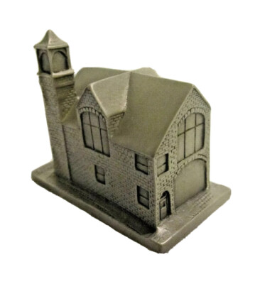 SEBASTIAN MINIATURE PF-040 Firehouse HUDSON PEWTER 4190