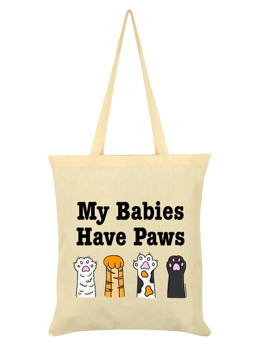 My Babies Have Paws Tote Bag