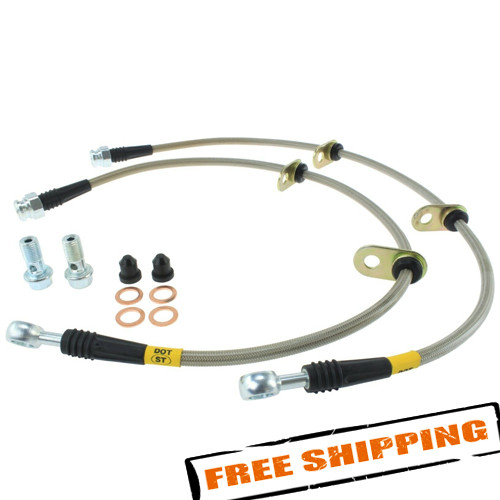 StopTech 950.40001 Stainless Steel Front Brake Line Kit for 1991-2005 Acura NSX