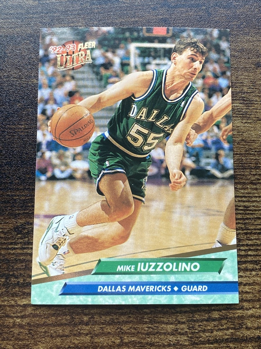 1992-93 Ultra Dallas Mavericks Basketball Card #44 Mike Iuzzolino