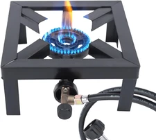 High Pressure Propane Burner Outdoor Cooker Stove Seafood Boil Turkey Fryer