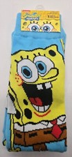SPONGE BOB -crew socks - size 6-12 - NWT
