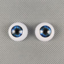 Lifelike Acrylic Eyes 20mm Half Round DIY Reborn Baby Doll Kits BJD Baby Parts