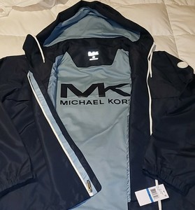 michael kors teal jacket