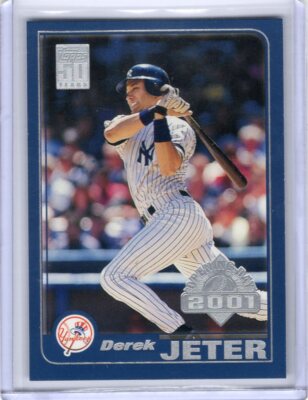DEREK JETER 2001 Topps Opening Day #35 - YANKEES | eBay