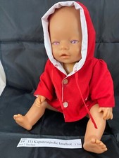 selbst genähte Puppenkleidung für Baby Born, nach BURDA Schnittmuster 19 11)