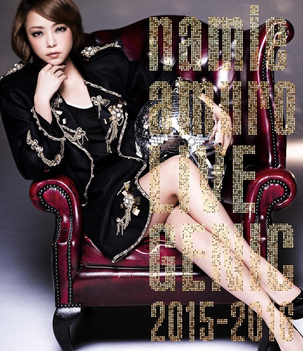AD-LIVE 2015 DVD・2016 Blu-ray Namie Amuro Live Genic 20152016 First Limited Edition BLURAY