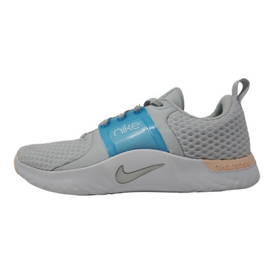 Nike Women's Renew in-Season TR 10 Training Shoes, Grey/Blue/Peach, 9 Medium US