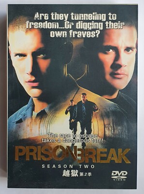 Prison Break, die komplette Season 2, Box mit 7 DVDs, engl. Original aus Asien