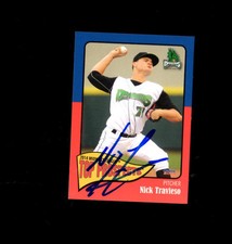 Nick Travieso  2014 Midwest League Top Prospect auto signed card Dayton Dragons