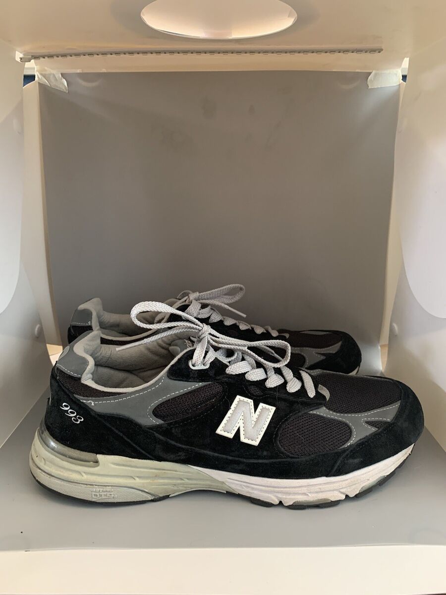 New Balance 993 Black Grey Made In the USA Men's Size 11.5 New Balance 993 Black Grey Made In the USA Men's Size 11.5