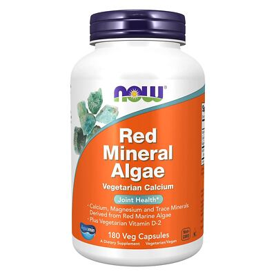 #ad #ad NOW FOODS Red Mineral Algae 180 Veg Capsules $20.98