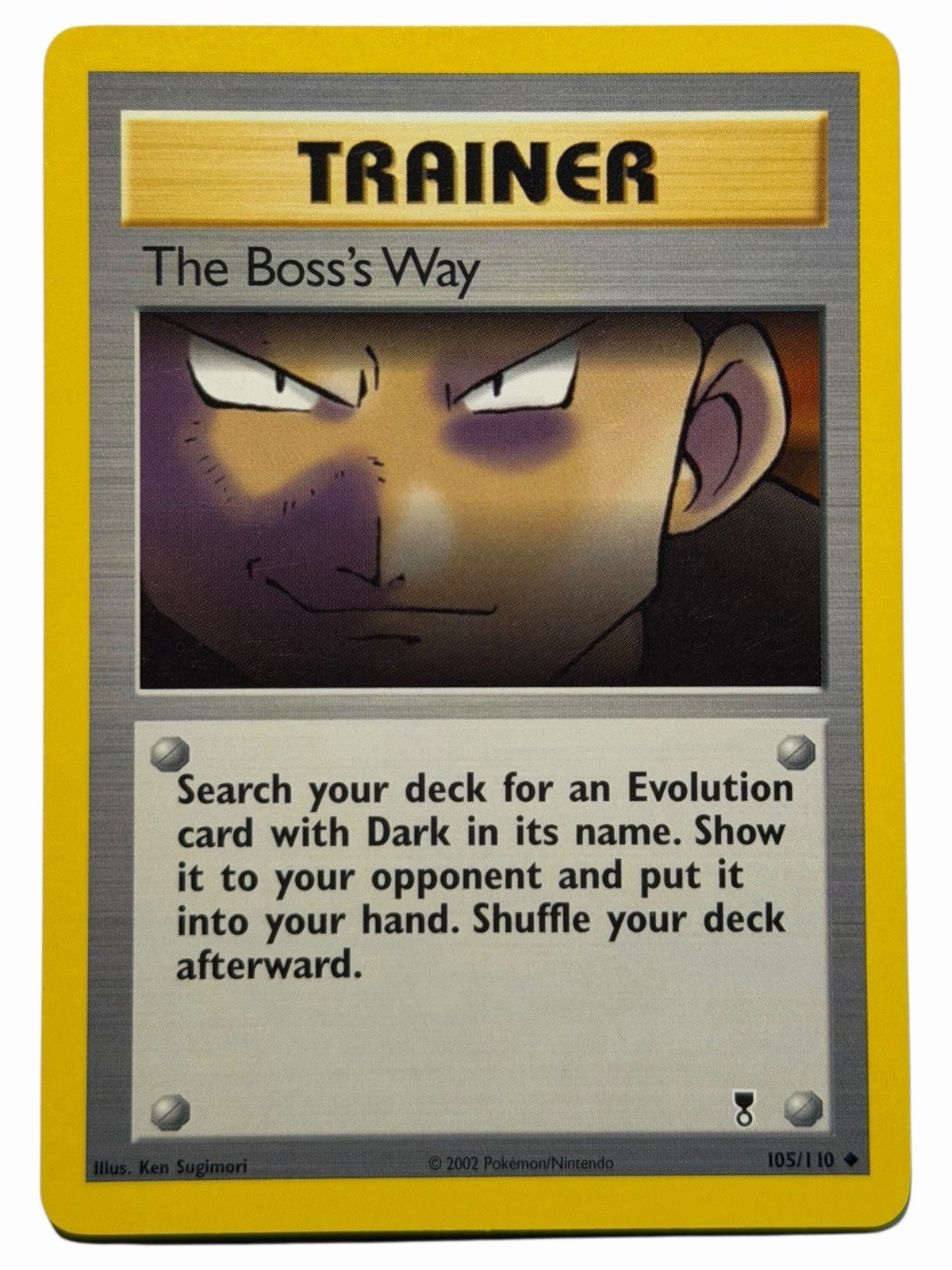 The Boss’s Way - Legendary Collection 105/110 2002 - WOTC - Pokémon TCG - NM