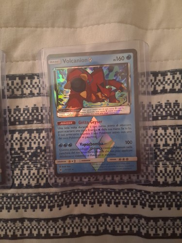 Pokemon TCG Volcanion Prism Star 31/131 SM Forbidden Light Holo Rare 160HP