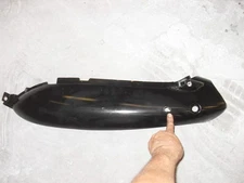 1999 99 Suzuki Katana 600 GSX-600F left rear side fairing seat cowl SMALL HOLE