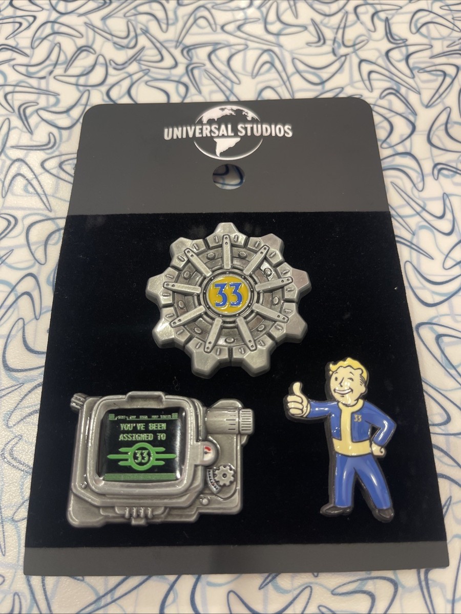 SF・ファンタジー・ホラー The Eyes Pin Set 2025 Universal Halloween Horror Nights 2025 HHN Fallout 3 Pin Set Vault