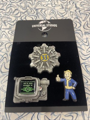 SF・ファンタジー・ホラー The Eyes Pin Set 2025 Universal Halloween Horror Nights 2025 HHN Fallout 3 Pin Set Vault