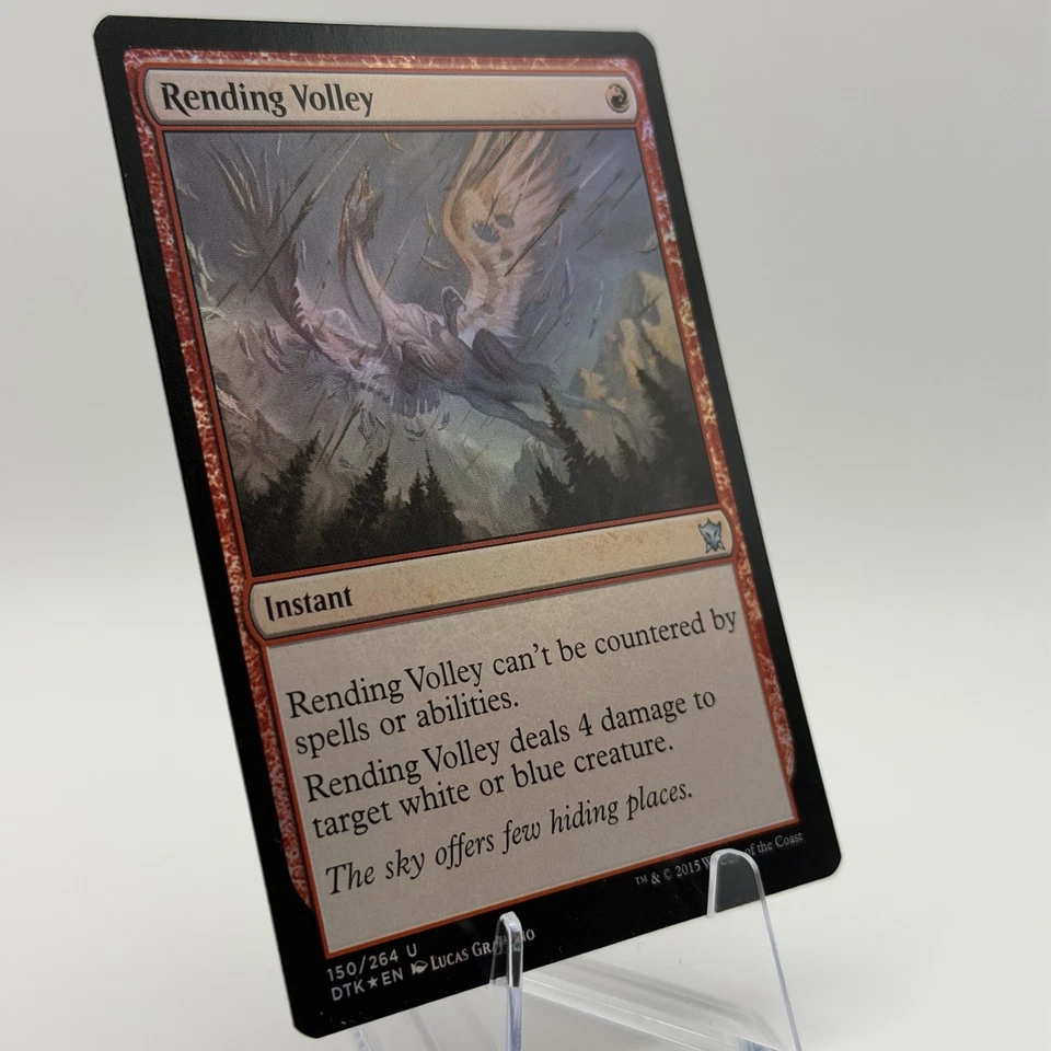 Magic MTG: Rending Volley - Dragons of Tarkir  (DTK) #150 (Near Mint) *FOIL* - Image 2 of 3