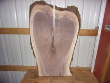 2 PC RUSTIC WALNUT SLABS AIR DRIED 2 YRS LUMBER WOOD BOARDS D10D FLAT BOOK MATCH
