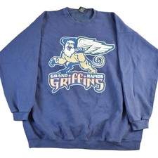 Vintage 1996 Grand Rapids Griffins AHL Hockey Crewneck Mens XL
