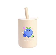 Silicone Baby Toddler Sippy Cups Spill Proof