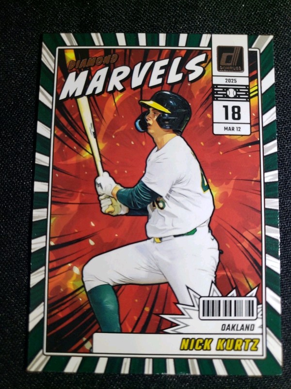 2025 Panini Donruss - Diamond Marvels Nick Kurtz #2 (RC)