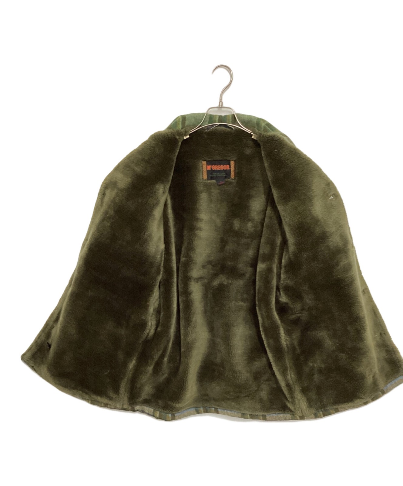 Mcgregor Belted Work Lining Boa Wool Jacket Size … - image 3