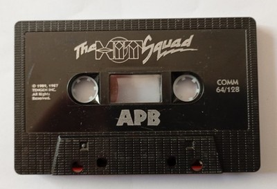 APB - Hit Squad - NUR KASSETTE - Commodore 64 C64 C128 - GETESTET siehe Fotos