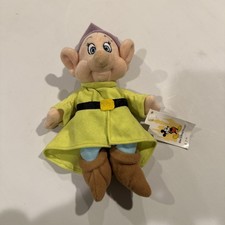 Dopey Plush Bean Bag NWT Walt Disney World WDW Exclusive Snow White and Dwarfs