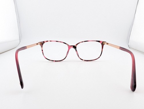 Kate Spade Eyeglasses, Frames Only, Natalia YJM, 52-16-140, Red Tort/Gold - Picture 9 of 19
