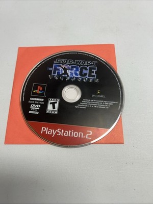 Star Wars the Force Unleashed PS2 **Disc Only**