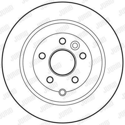 Bremssatz (2 Bremsscheiben) JURID 562765JC